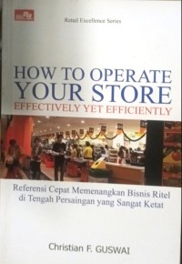 Image of How to Operate Your Store Effectively yet Efficiently