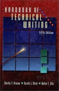 Handbook of Technical Writing