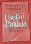Usulan paideia: suatu manifesto pendidikan
