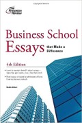 Business school essays that made a difference