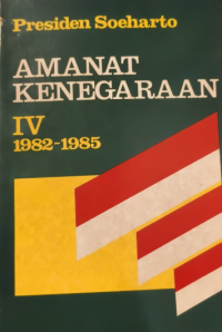 Image of Amanat Kenegaraan IV: 1982-1985