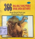 366 Hal-Hal yang Perlu Anak Anda Ketahui: Berapa Banyak Punuk yang Dimiliki Seekor Unta?