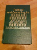 POLITICAL AND SOCIAL INQUIRY