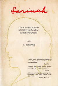 Image of Sarinah: Kewadjiban Wanita Dalam Perdjoangan Republik Indonesia.