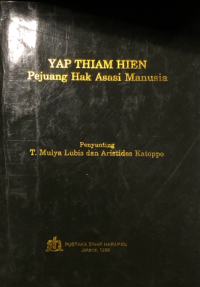 Image of Yap Thiam Hien : pejuang hak asasi manusia