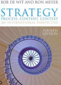 Strategy : process, content, context : an international perspective