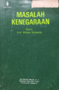 Masalah kenegaraan