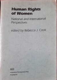 Human rights of women : national and international perspectives
