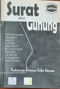 Surat dari gunung : pendampingan perempuan korban kekerasan
