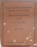 Eazy English prose and poetry: for classs-reading
