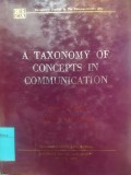 A Taxonomy of Concept in Communication