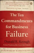 The Ten Commandments for Business Failure
