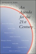 An agenda for the 21st century: