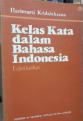 Kelas Kata dalam Bahasa Indonesia