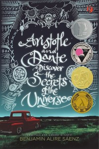 Image of Aristotle and Dante Discover the Secrets of the Universe