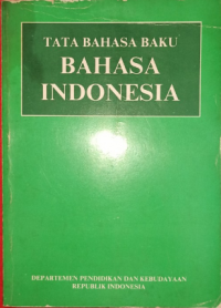 Tata Bahasa Baku Bahasa Indonesia