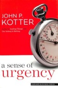 A sense of Urgency : Author of leading change and our leeberg is melting