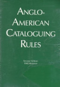 Anglo-American cataloguing rules