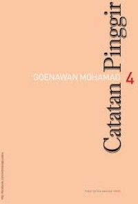 Catatan Pinggir 4  cetakan Kedua