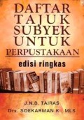 Daftar Tajuk Subjek Untuk Puerpustakaan