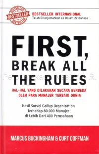 First, Break All the Rules
