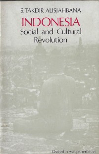 INDONESIA : Sosoal and Cultural Revolution