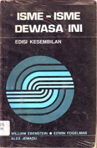 Isme-isme dewasa ini: edisi kesembilan