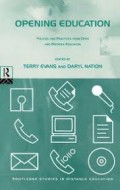 Opening Education : policies and practices from open and distance education