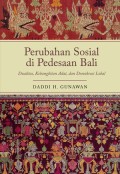 Perubahan Sosial di Pedesaan Bali