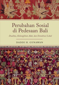 Perubahan Sosial di Pedesaan Bali