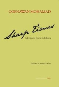 Sharp times: selections from sidelines