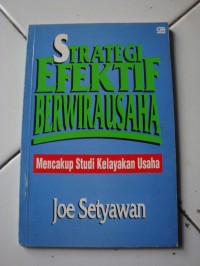 Strategi Efektif Berwirausaha