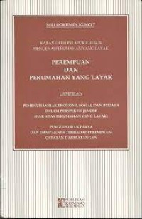 Perempuan dan perumahan yang layak : kajian oleh pelapor khusus mengenai perumahan yang layak