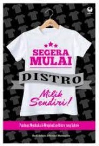 segera mulai distro milik sendiri