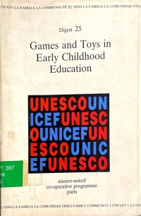 Games and Toys in Early Childhood Education