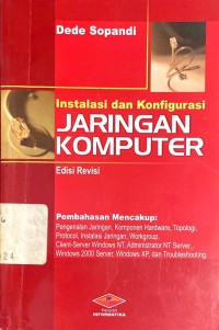 Instalasi dan Konfigurasi Jaringan Komputer