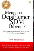 Mengapa Departemen SDM Dibenci?