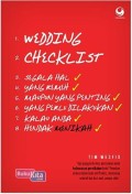 Wedding Checklist