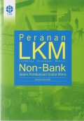 Peranan LKM Non-Bank Dalam Pembiayaan Usaha Mikro