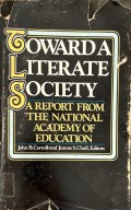 Toward a Literate Society: A Report from the National Academy of Education