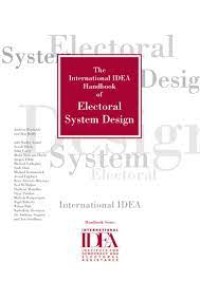 The international IDEA handbook of electoral system design